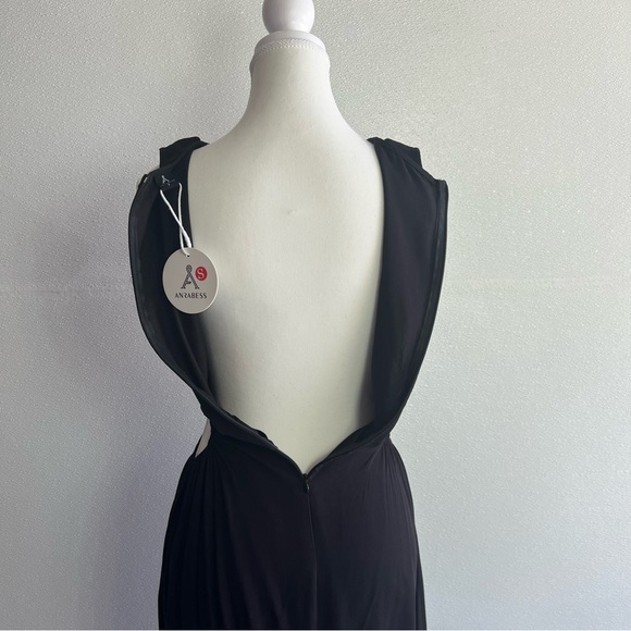 NWT Women's Summer Sleeveless Cutout Maxi Dress Bodycon Slit Beach Wedding SMALL - Picture 16 of 17